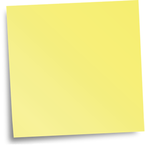Sticky note PNG-18887